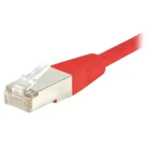 EXC Fujifilm Dexlan Câble de raccordement croisé Cat6 RJ45 SSTP Rouge 0,5 m pas cher