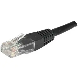 Comparateur de prix : Cable RJ45 10m UTP CAT6 noir