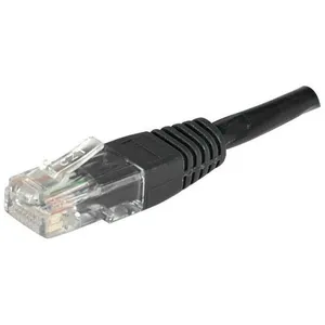 Comparateur de prix : Dexlan Exertis Connect - cordon patch RJ45 u/utp CAT6 Noir - 0.15 m (854230)