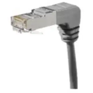 EXC CUC DEXLAN Câble de raccordement vers Le Bas à Angle Droit Cat5E RJ45ftp Gris 1 m pas cher
