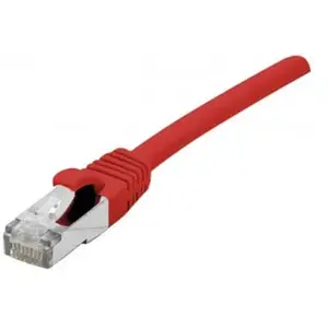 OEM divers Cordon RJ45 CAT 6A S/FTP TPE écologique snagless rouge certifié... pas cher