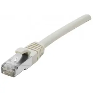 Câble Réseau - GENERIQUE - Cordon RJ45 Cat 6 F/UTP PVC gris certif GRS - 3 m ECF-854606 pas cher