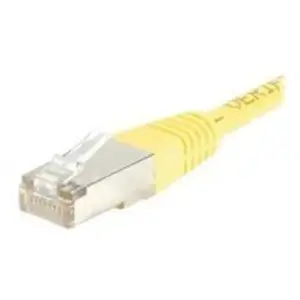 Dexlan CUC Cordon Rj45 Budget Catégorie 5e F/utp Jaune - 20 M pas cher