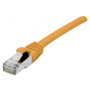 Comparateur de prix : Inconnu CONNECT 3 m en cuivre RJ45 Cat. 6 A F/UTP LSZH Snagless Patch Cord   Orange