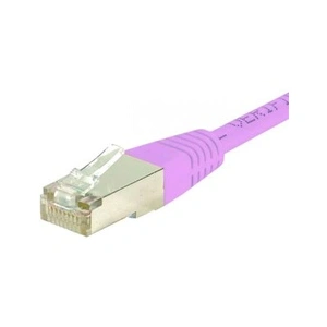 Comparateur de prix : Dexlan CONNECT 15 m Full Cuivre RJ45 Cat. 6 S/FTP Cordon Patch   Rose