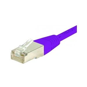 Inconnu connect 15 m Full Cuivre RJ45 Cat. 6 S/FTP Cordon Patch   Violet pas cher