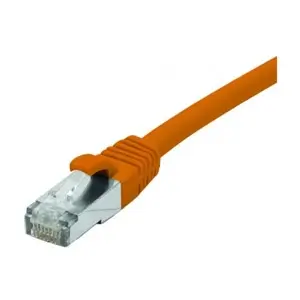 Inconnu Exertis Connect - cordon patch RJ45 f/utp cat 6 lsoh Snagless Orange - 1 m (854422) pas cher