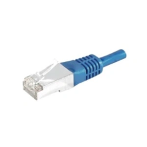 Comparateur de prix : Dymo Cordon Patch Rj45 S/ftp Cat 6 30 MÃ¨tres Bleu