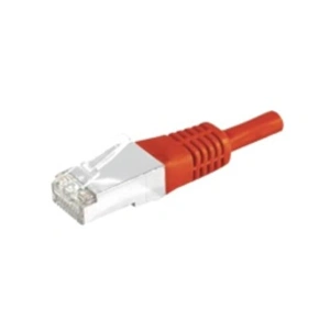 Comparateur de prix : Dymo CONNECT 15 m Full Cuivre RJ45 Cat. 6 S/FTP Cordon Patch Rouge