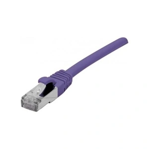 Comparateur de prix : Inconnu CONNECT 7.50 m Full Cuivre RJ45 Cat. 6 A S/FTP LSZH Snagless Patch Cord   Violet