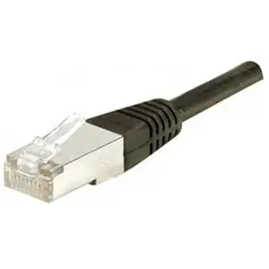 Comparateur de prix : Dexlan - Cordon de raccordement - RJ-45 (M) pour RJ-45 (M) - 15 m - S/FTP - CAT 6a - noir