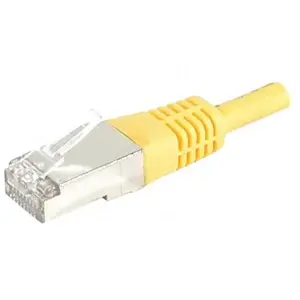 Dexlan CONNECT 3 m Cuivre RJ45 Cat. 6 a S/FTP Cordon Patch Jaune pas cher