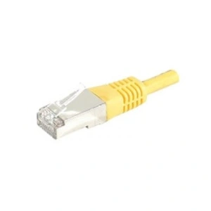 EXC Dexlan Connect 10 m Full Copper RJ45 Cat.6a S/FTP Patch Cord - Yellow pas cher