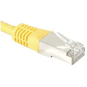 Comparateur de prix : Dexlan CONNECT 25 m Full Cuivre RJ45 Cat. 6 a S/FTP Cordon Patch   Jaune