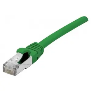 EXC Inconnu DEXLAN Cordon RJ45 catégorie 6A S/FTP LSOH snagless vert - 3 m pas cher