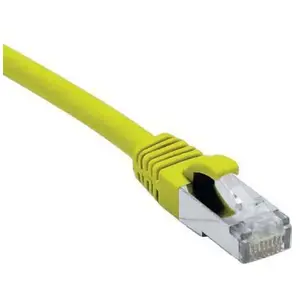 Inconnu DEXLAN Cordon RJ45 catégorie 6A S/FTP LSOH snagless jaune - 7,5 m pas cher