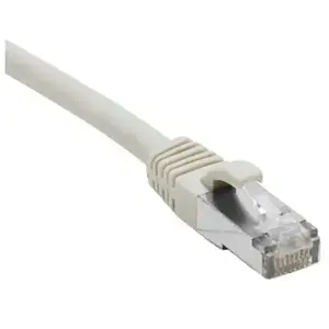 Comparateur de prix : DEXLAN Cordon RJ45 catégorie 6A S/FTP LSOH snagless gris - 0,15 m