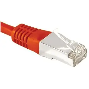 Comparateur de prix : Dexlan Cordon RJ45 catégorie 6a F/UTP 2 m (Rouge)