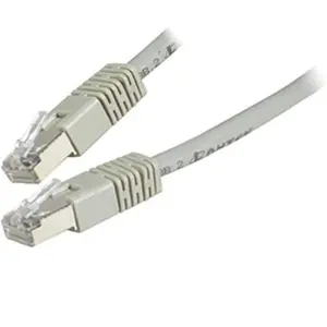 Comparateur de prix : Connect Câble Réseau - DEXLAN - Cordon RJ45 F/UTP CAT 6a Gris - 25m 859512