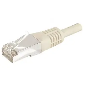 EXC Câble Réseau - DEXLAN - Cordon RJ45 F/UTP CAT 6a Gris - 20m 859511 pas cher