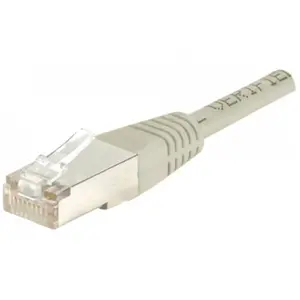 Câble Réseau - DEXLAN - Cordon RJ45 F/UTP CAT 6a Gris - 3,00m 859506 pas cher