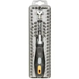 Tournevis multi embouts 62pcs pas cher