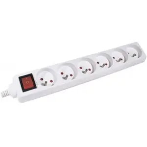 Comparateur de prix : Dexlan Multi-prises électrique - 6 prises avec interupteur 0.80 mètre