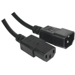Comparateur de prix : EXERTIS CONNECT Dexlan Rallonge électrique secteur pour moniteur/onduleur 1.8 m Noir