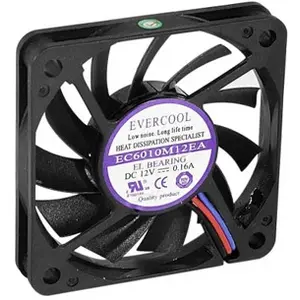 Comparateur de prix : Spire Evercool - Ventilateur châssis - long life, lubricated - 60 mm