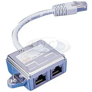 Comparateur de prix : EXERTIS CONNECT Eclateur de paires RJ45 Cat.5e STP M/F-F (15 cm)