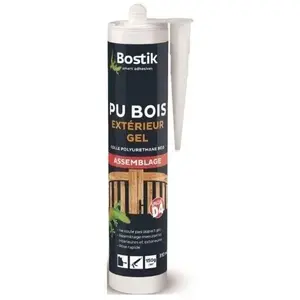 Colle PU bois extérieur gel 310 ml - BOSTIK - 30605513 pas cher