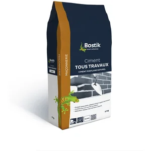 Comparateur de prix : Bostik Ciment tous travaux Bostik - Blanc - Sac 5 kg