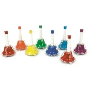 Comparateur de prix : Percussions enfants FUZEAU JEU DE CLOCHES DIATONIQUE Grelots - Cloches