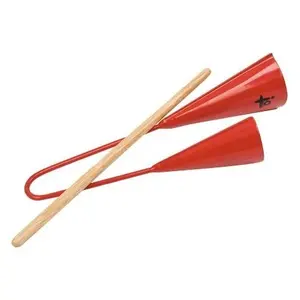 Cloche brésilienne petit modèle, en métal peint avec batte - Fuzeau pas cher