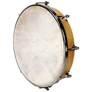 Fuzeau Tambourin 25 CM Peau Naturelle