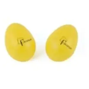 Percussion enfant FUZEAU OEUFS SONORES JAUNES - AIGUS Hochet - Shaker pas cher