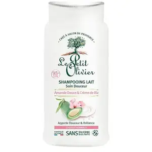 Le Petit Olivier 250ml Shampooing Doux Aux Amandes Et Au Riz pas cher