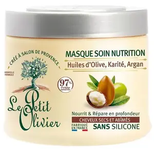 Comparateur de prix : Masque Nourrissant Cheveux Secs - Le Petit Olivier - 300ml - Pour Femme - Cheveux Abîmés