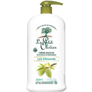 Le Petit Olivier Douche Crème Lait d'Amande 750ml pas cher
