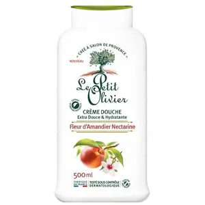 Le Petit Olivier Crème Douche Fleur D'Amandier & Nectarine 500 ml pas cher