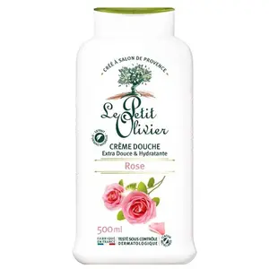 Comparateur de prix : Le Petit Olivier - Crème Douche Rose Gel douche 500 ml female