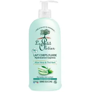 Comparateur de prix : LE PETIT OLIVIER - Lait Corps Fluide Hydratation Express - Aloe Vera &...