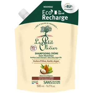 Le Petit Olivier - Eco-Recharge Shampooing Crème Soin Nutrition Huiles... pas cher
