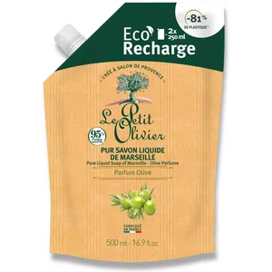 Le Petit Olivier - Eco-Recharge Pur Savon Liquide de Marseille Parfum ... pas cher