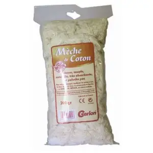 Gerlon Gerlon 309 Sachet de Mèche Coton 200 g pas cher