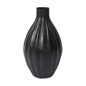 Sia Deco Vase décoratif en fer noir H37 pas cher