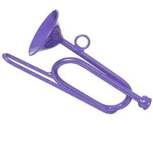 Sia Deco Suspension de noël décorative trompette en fer violet L10