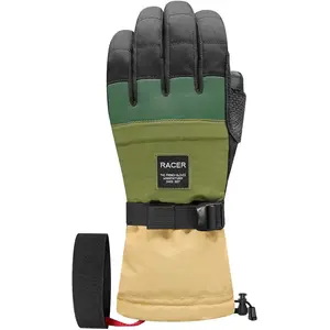 Racer - Colors - Gants ski Black Green - S / 7 pas cher