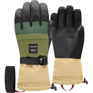 Racer - Colors - Gants ski Black Green - L / 9