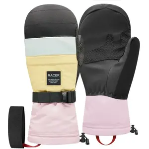 Racer - Colors Mitt - Moufles Black Pink - XL / 10 pas cher